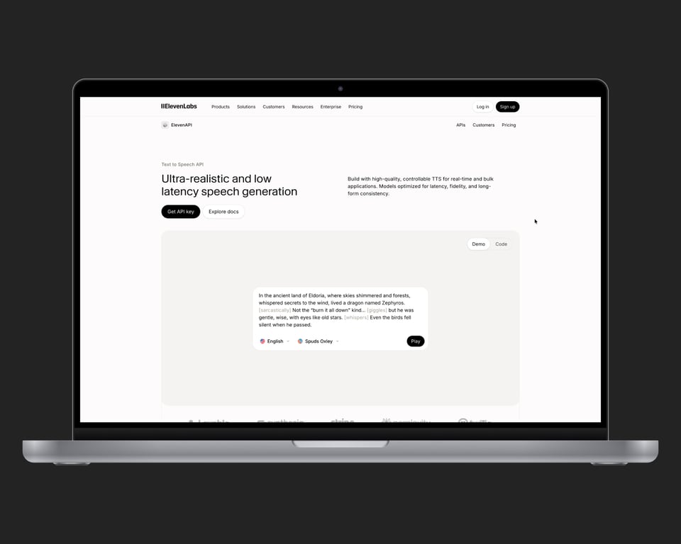 Eleven Labs TTS API