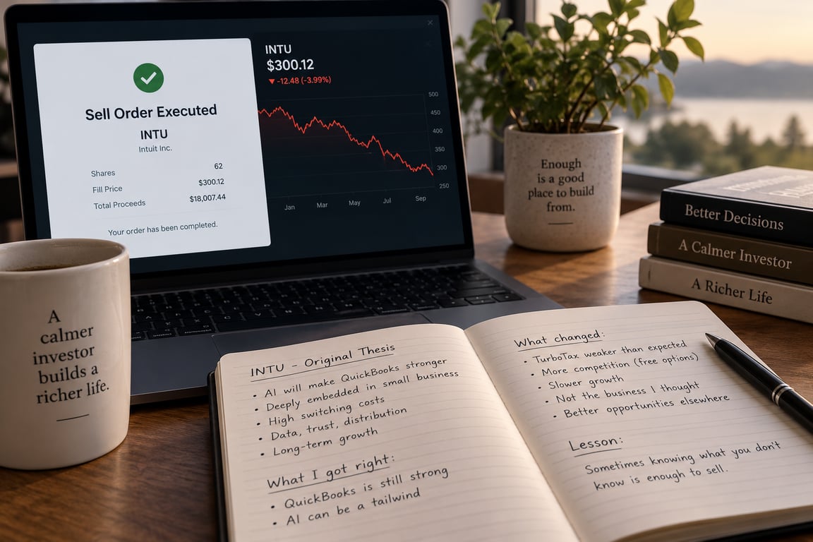 When to Sell a Stock at a Loss: My $7,000 Intuit Lesson