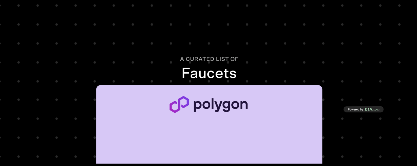 Polygon Faucets
