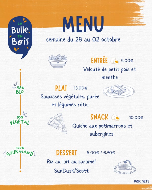 Menu 28-02 Octobre 2026