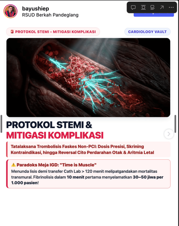 PROTOKOL STEMI & MITIGASI KOMPLIKASI
