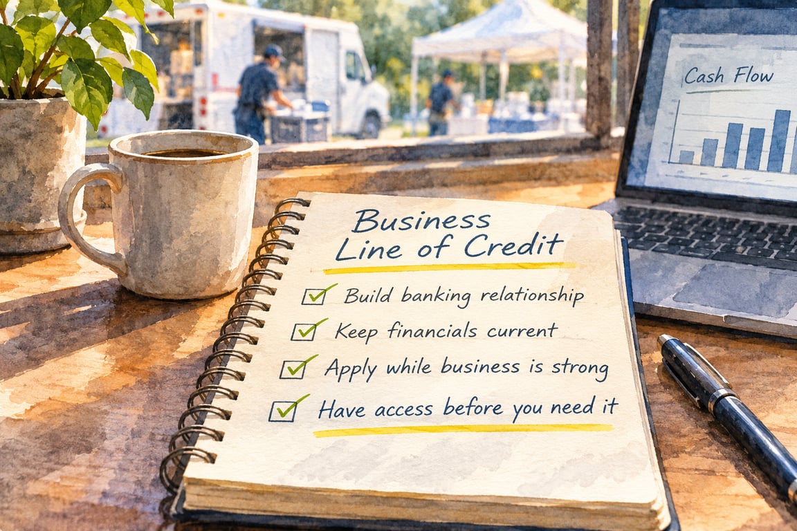 When to Get a Business Line of Credit (Before You Need It)