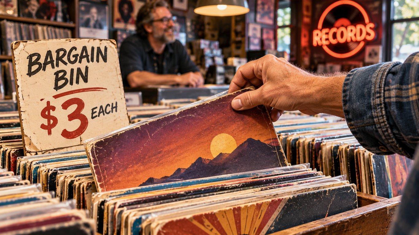 How to Find Hidden Gems in Vinyl Record Bargain Bins