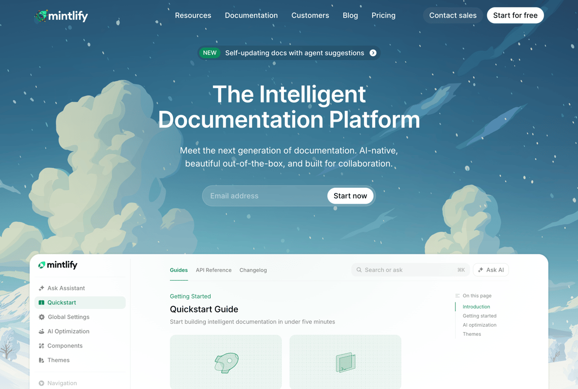 Mintlify documentation platform
