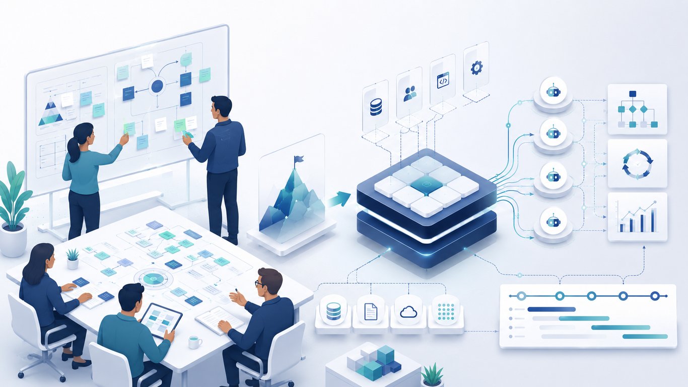 Case study 1: Translating platform vision into agentic system strategy