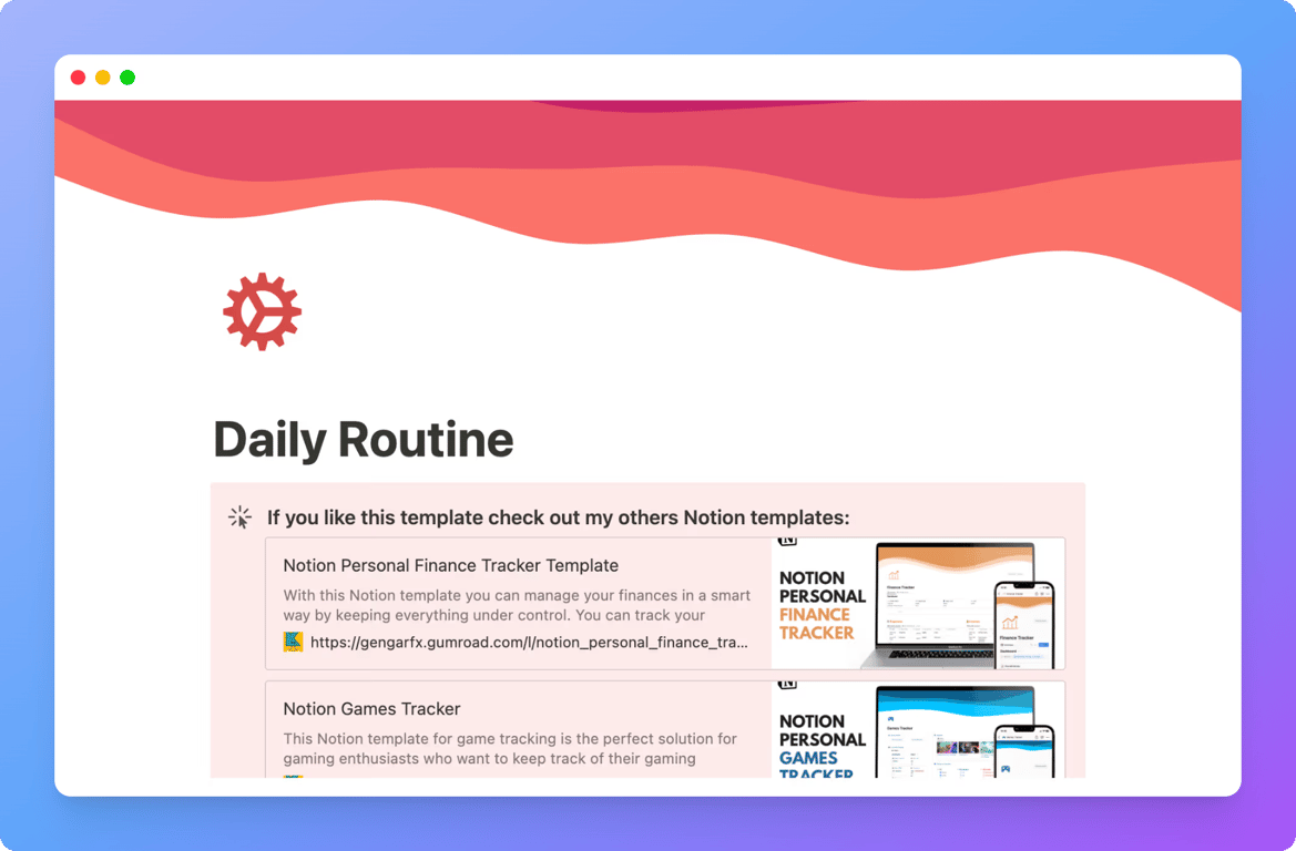 GengarFX routine events tracker