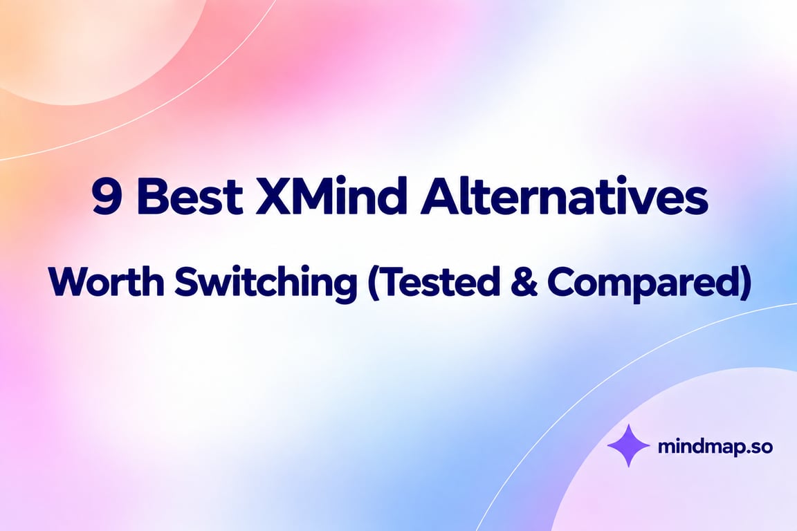 9 Best XMind Alternatives in 2026 (Free & Paid, Ranked)