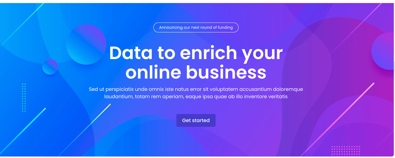 2. Center background Image