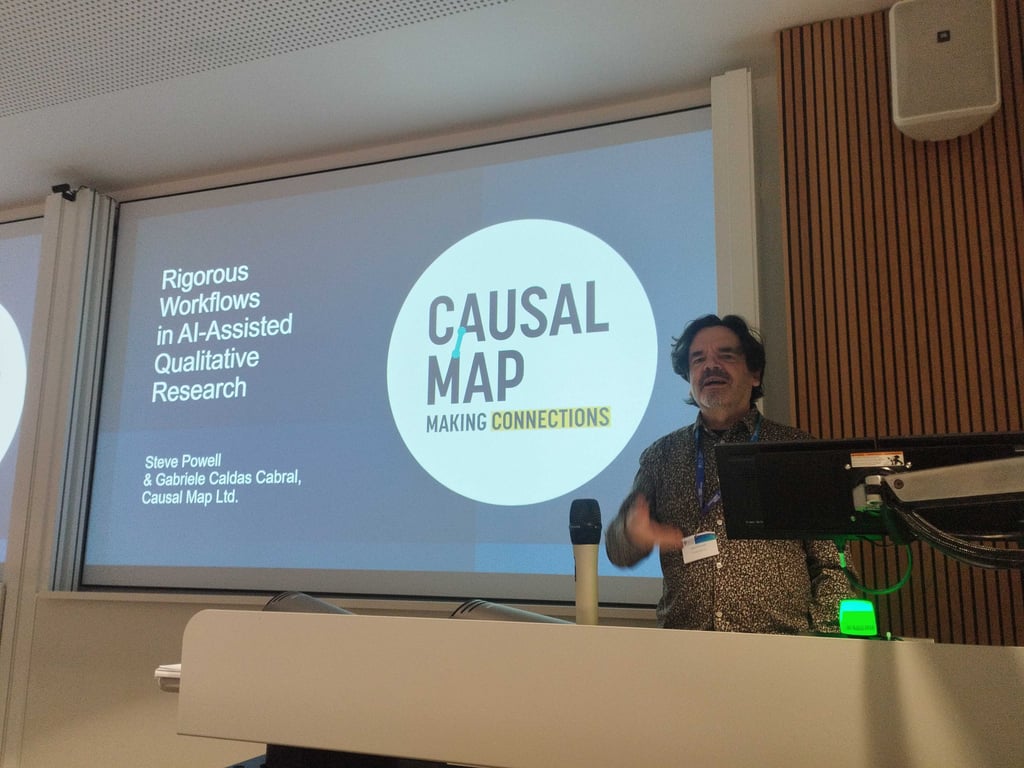 🌟 Qualia and Causal Map at the Qualitative Research Symposium 2025