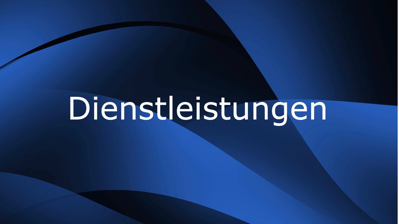 Dienstleistungen