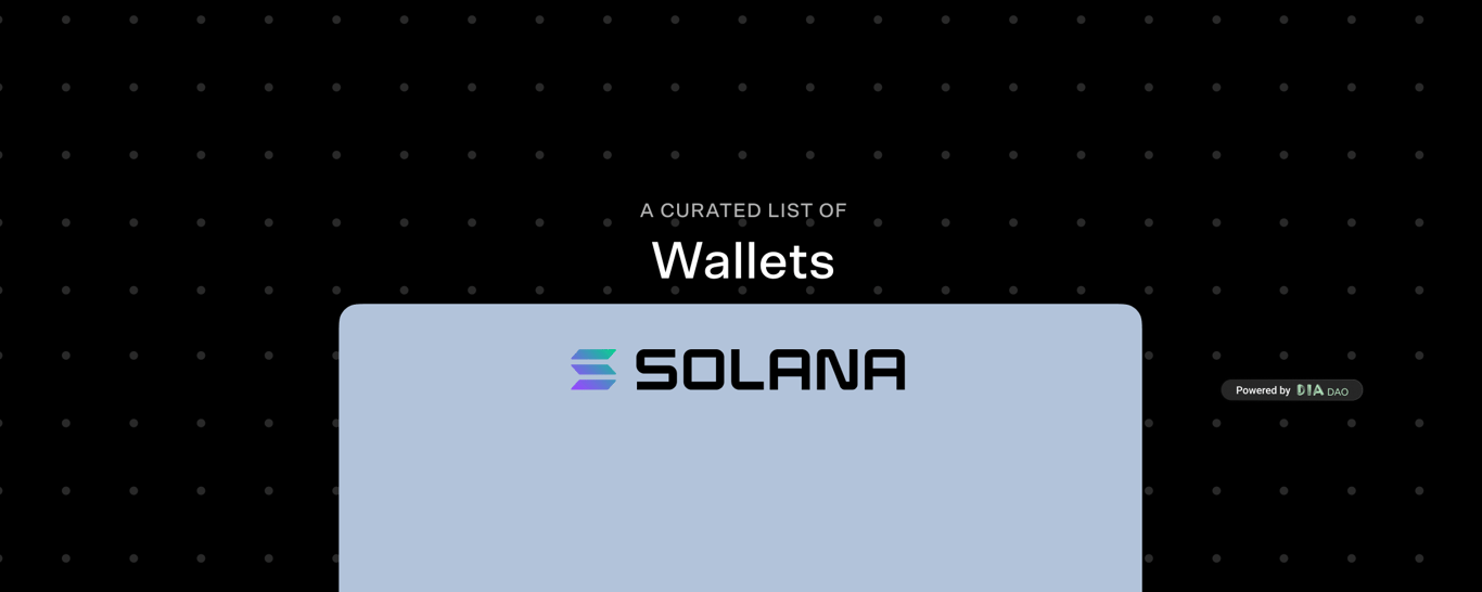 Solana Wallets