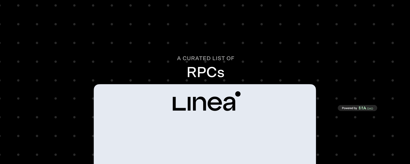 Linea RPCs