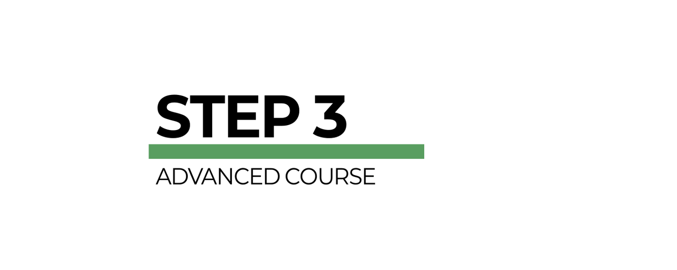 STEP3: ADVANCED COURSE