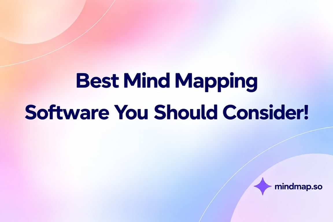 10 Best Mind Mapping Software in 2026 (Free & Paid Compared)