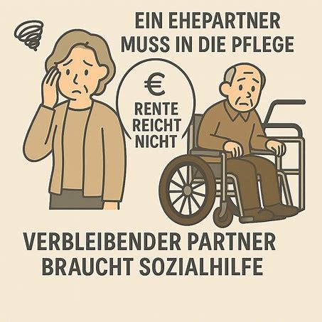 Ehepartner ins Pflegeheim - Folgen für den verbleibenden Partner