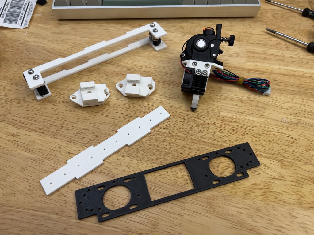 The test parts