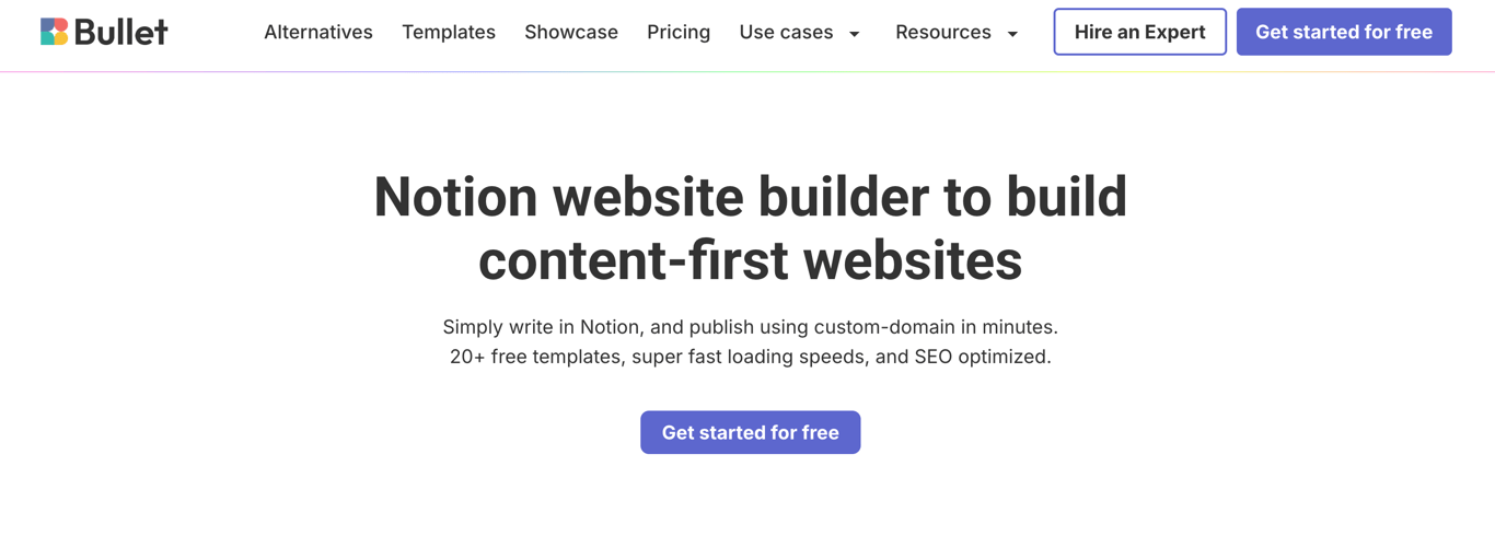 Bullet.so - A Knowledge Management Software