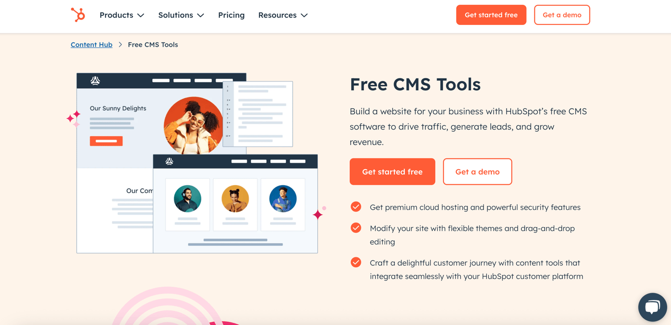 HubSpot CMS