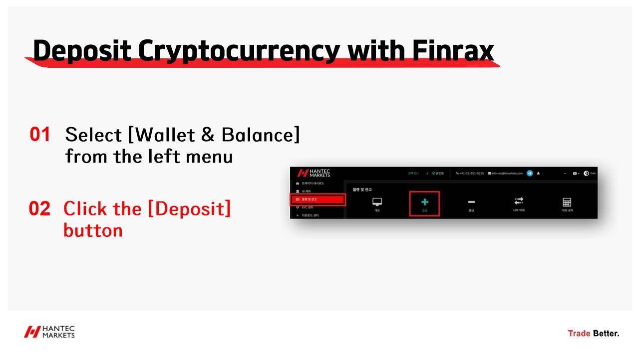 USDT & Crypto Deposit via Finrax 🔥