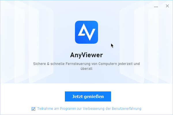 Installation ist abgeschlossen