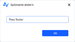 Änderung Ihres Names