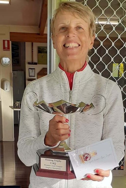 Mary McMahon - Record 5 times Qld Ladies GC Champion.