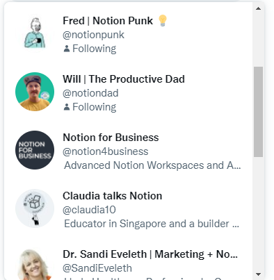 Sourcing creators from Twitter