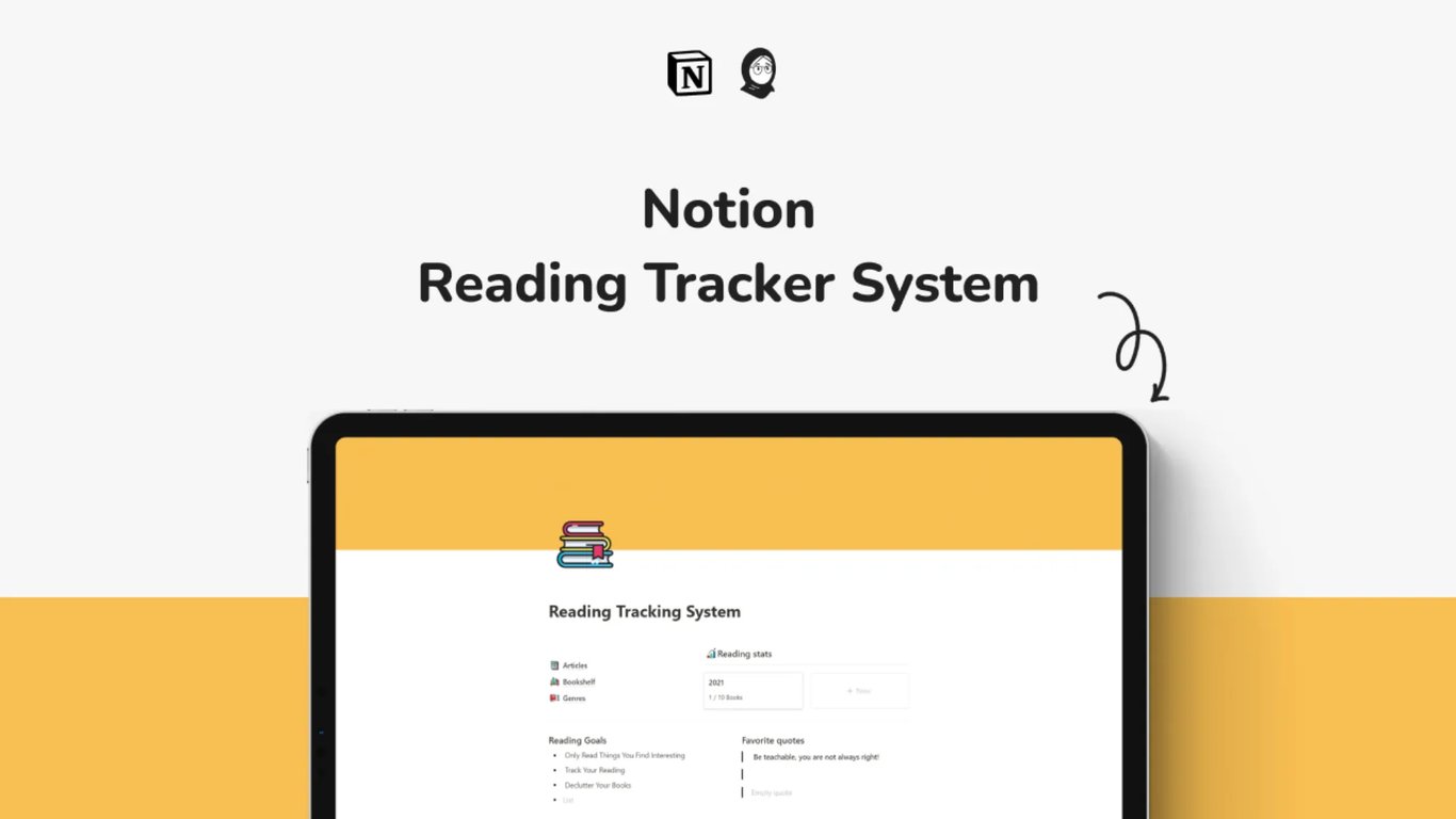 Notion Reading Tracker System
