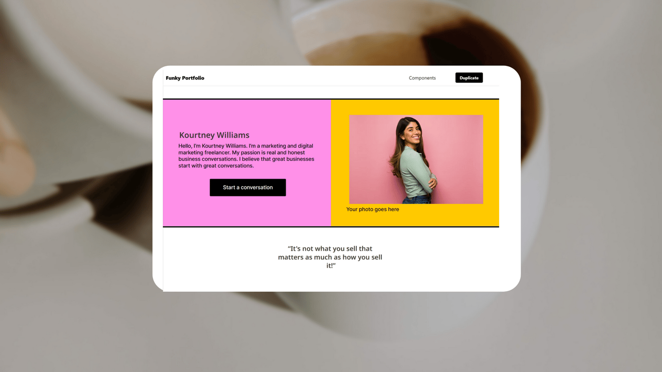 How to create a personal website using Notion