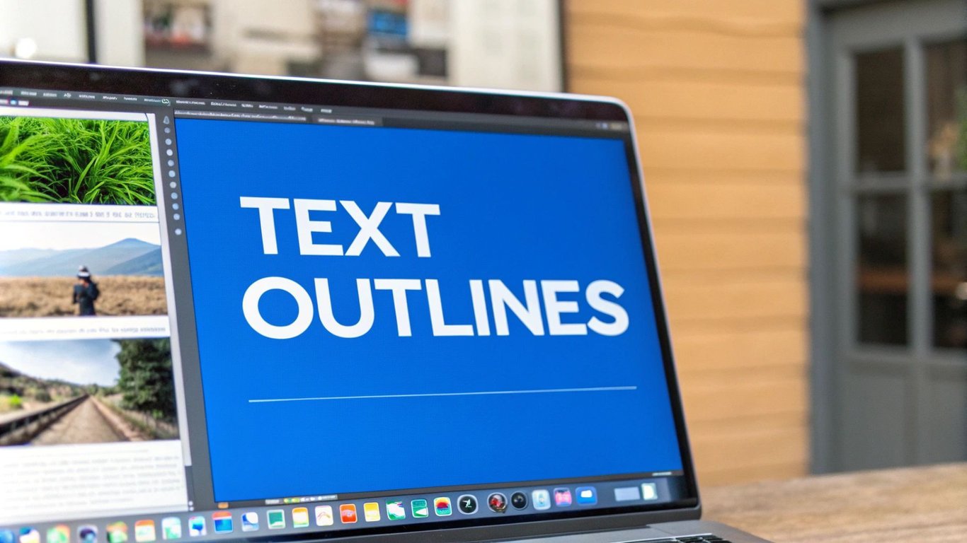 How to Outline Text in Photoshop: Expert Design Techniques That Transform Your Work