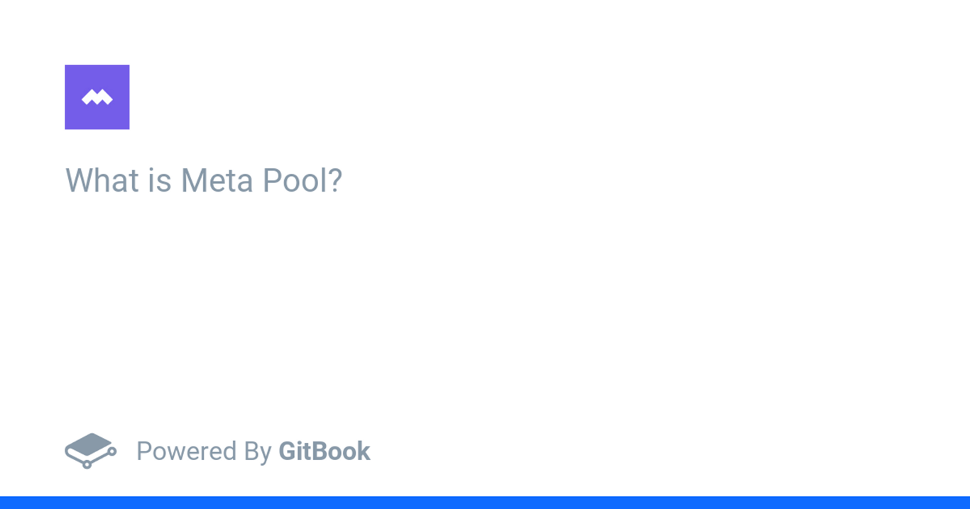 What is Meta Pool?