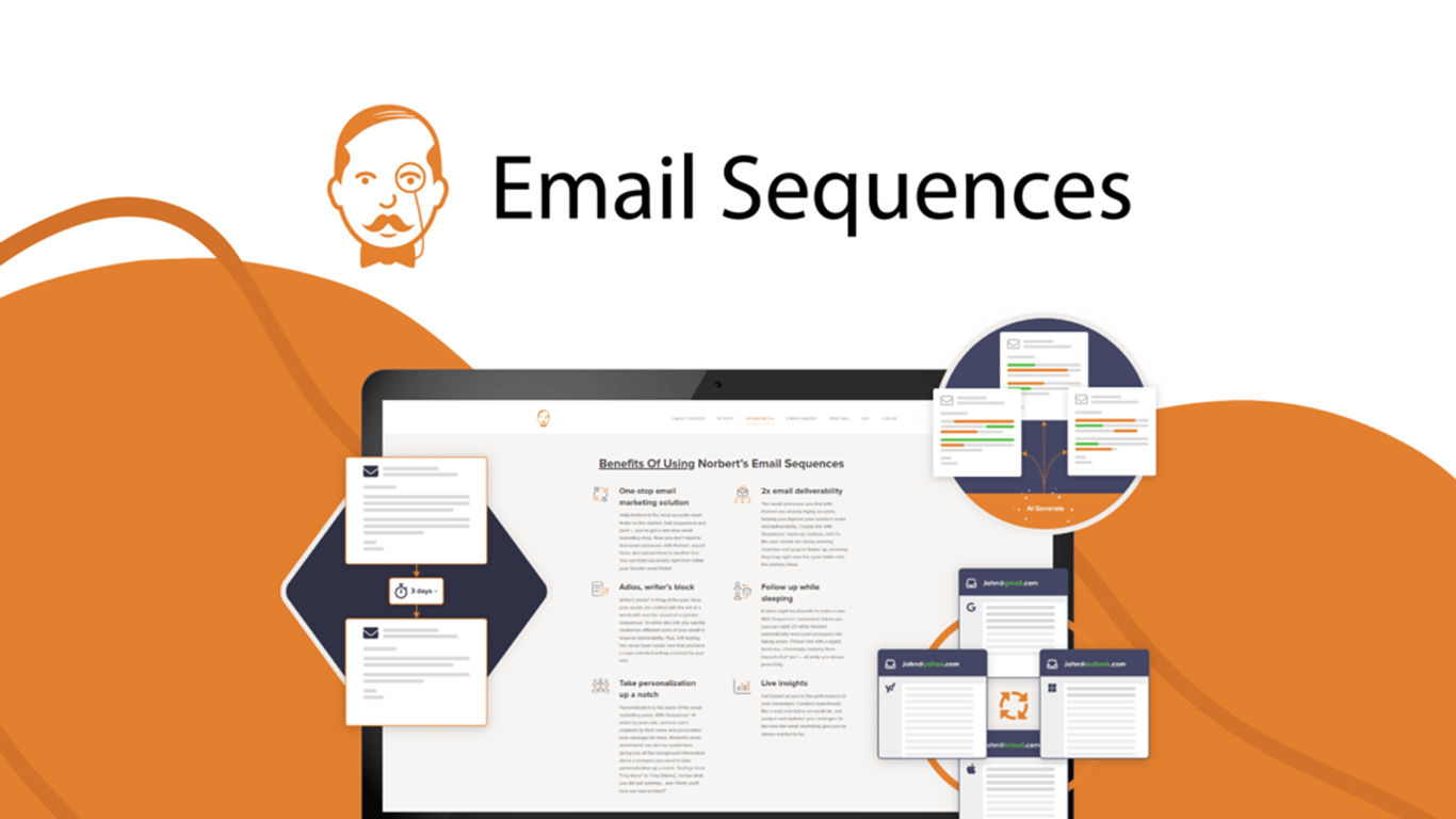 VoilaNorbert Email Sequences Lifetime Deal