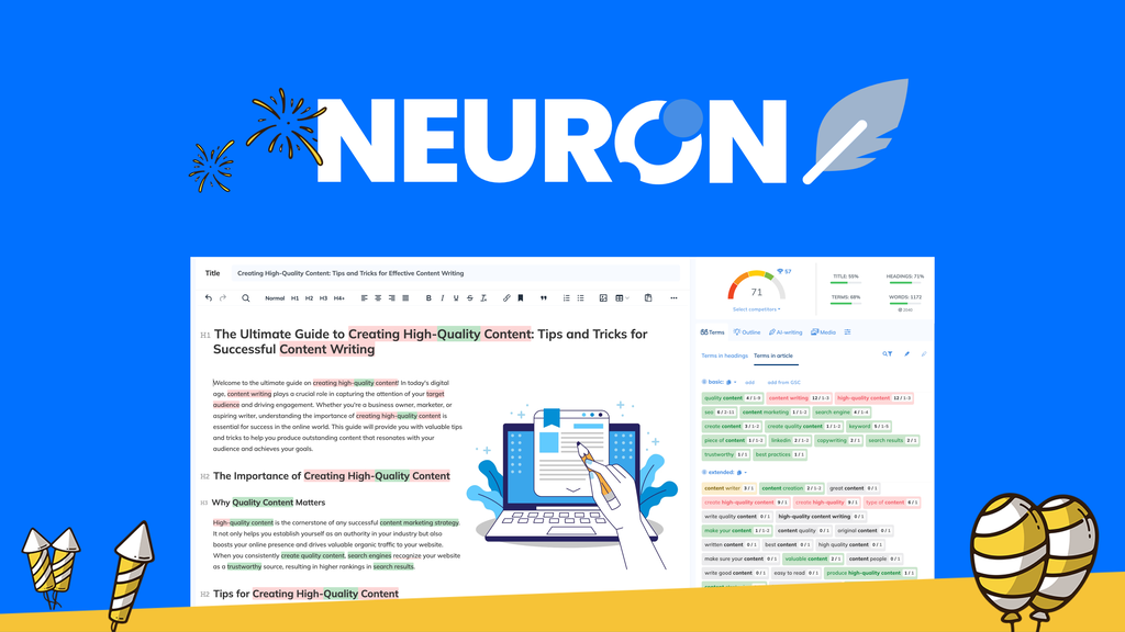 NeuronWriter Lifetime Deal