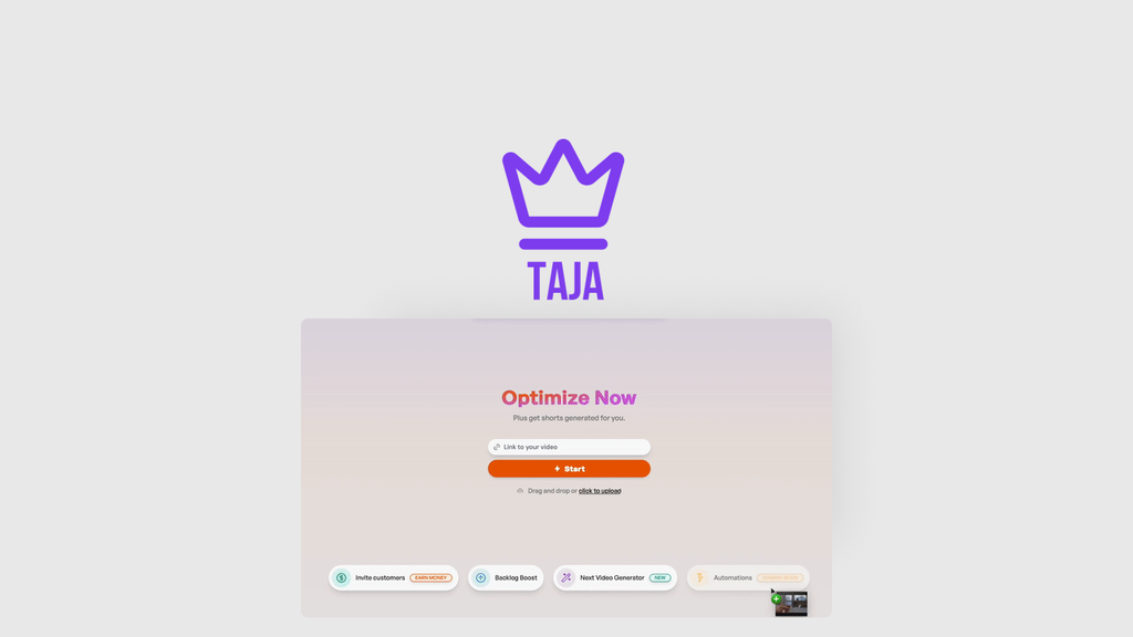 Taja Lifetime Deal