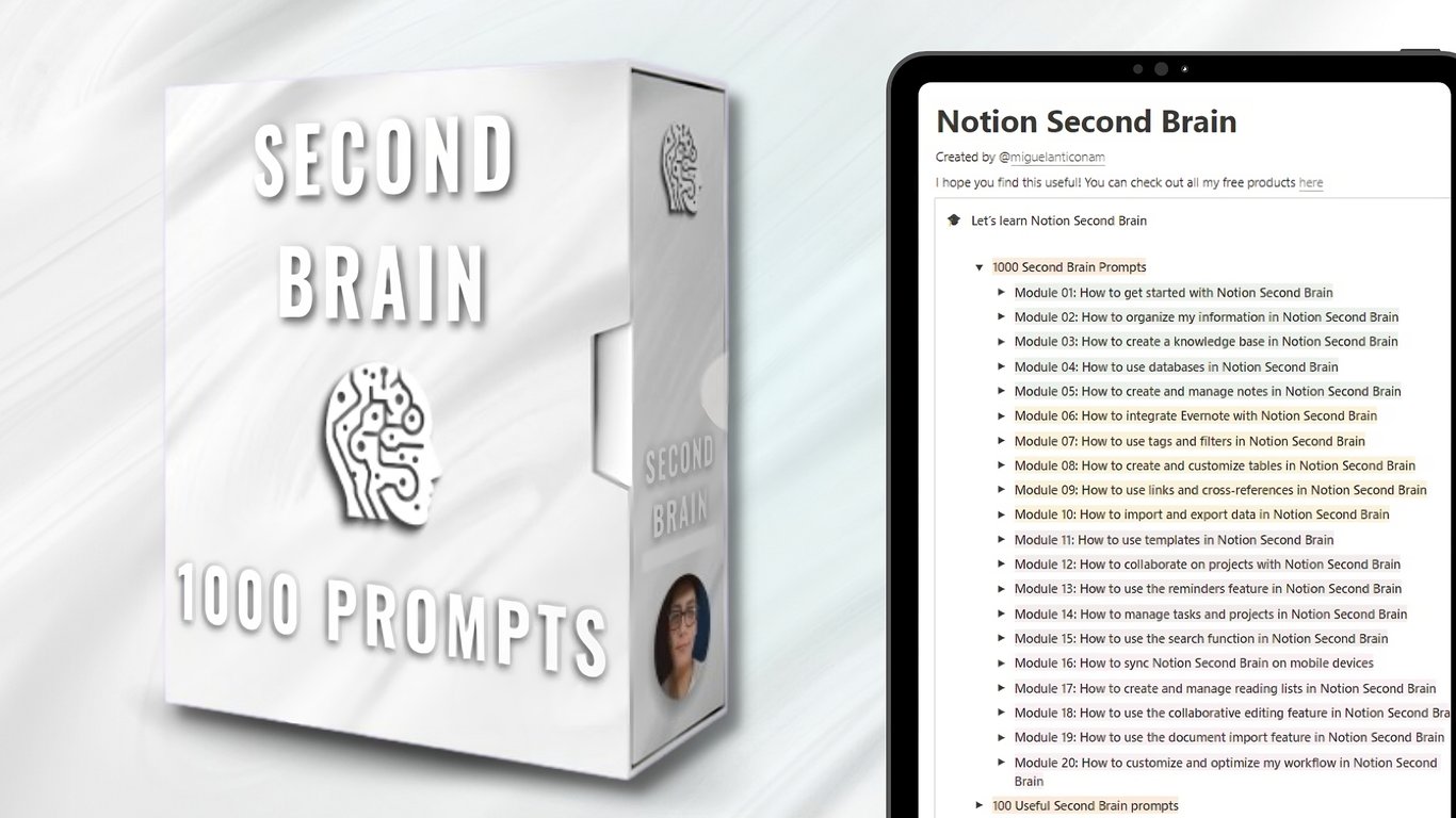 Second Brain prompts by Miguel Anticona