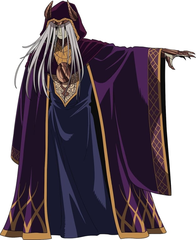 Scum of the Brave Anime Lord “Amber Thorn” character visual