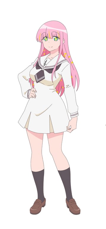 Hanaori-san Still Wants to Fight in the Next Life Anime Meteor Hanaori character visual