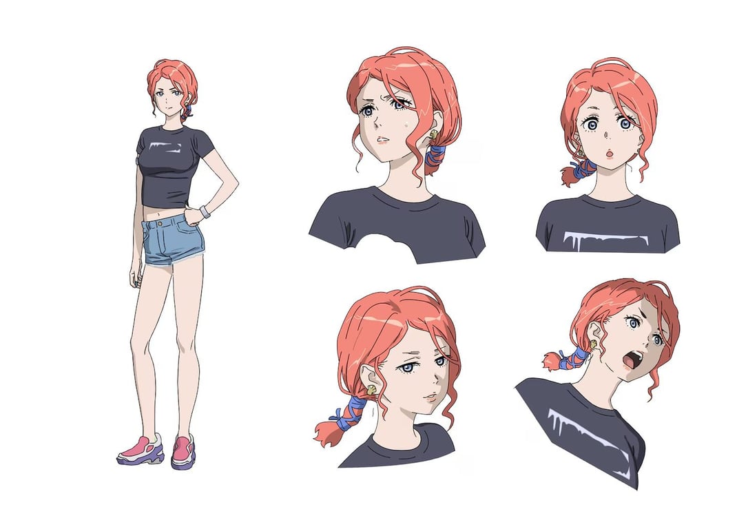 DARK MACHINE THE ANIMATION anime character setting for Bran