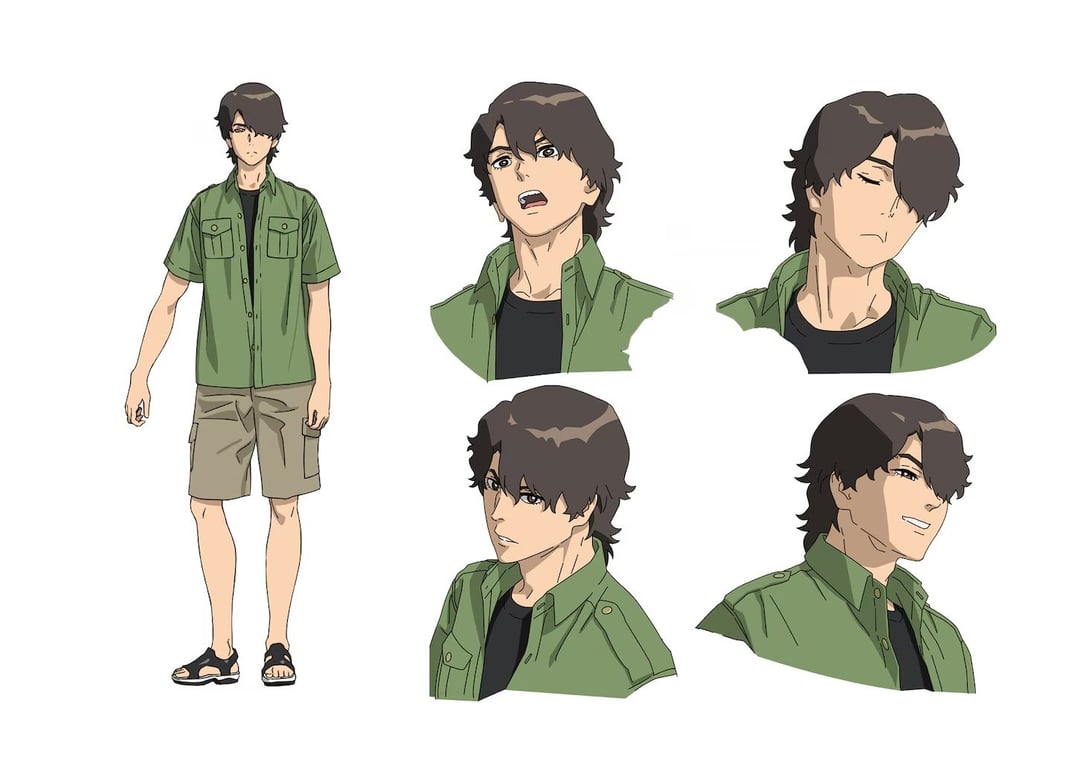 DARK MACHINE THE ANIMATION anime character setting for Kairi
