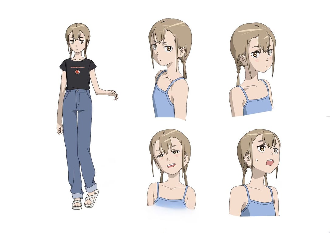 DARK MACHINE THE ANIMATION anime character setting for Isana