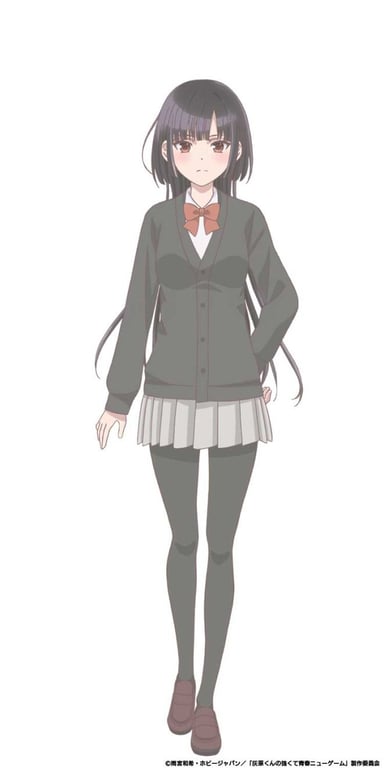 Haibara's Teenage New Game+ anime character design for Yuino Nanase