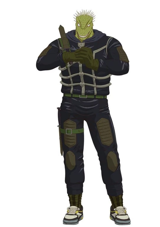 Dorohedoro Season 2 anime character artwork for Kaiman