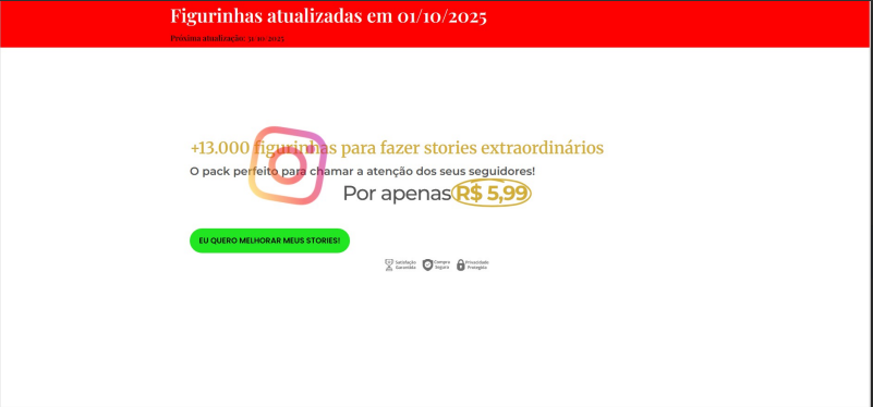 Pack De Figurinhas Para Instagram