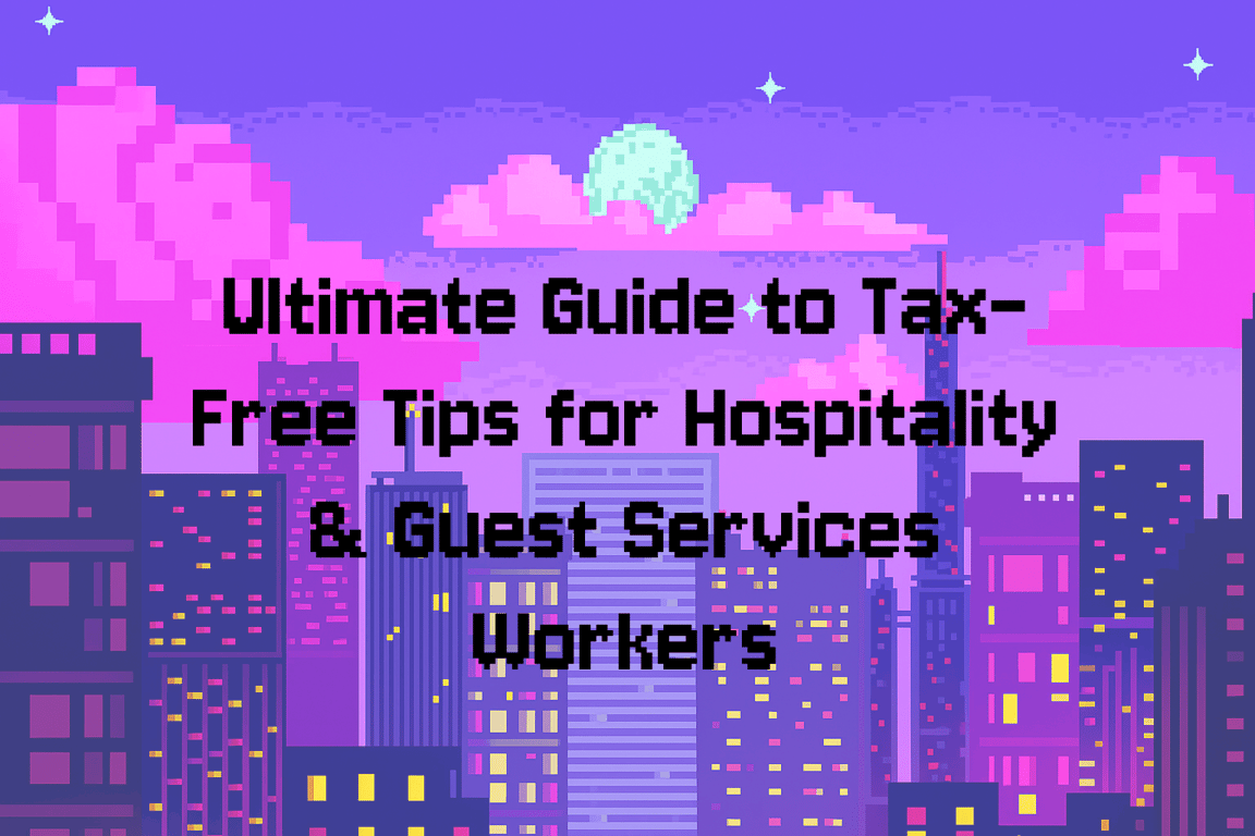 Ultimate Guide to Tax-Free tips for Hospitality & Guest Services Workers