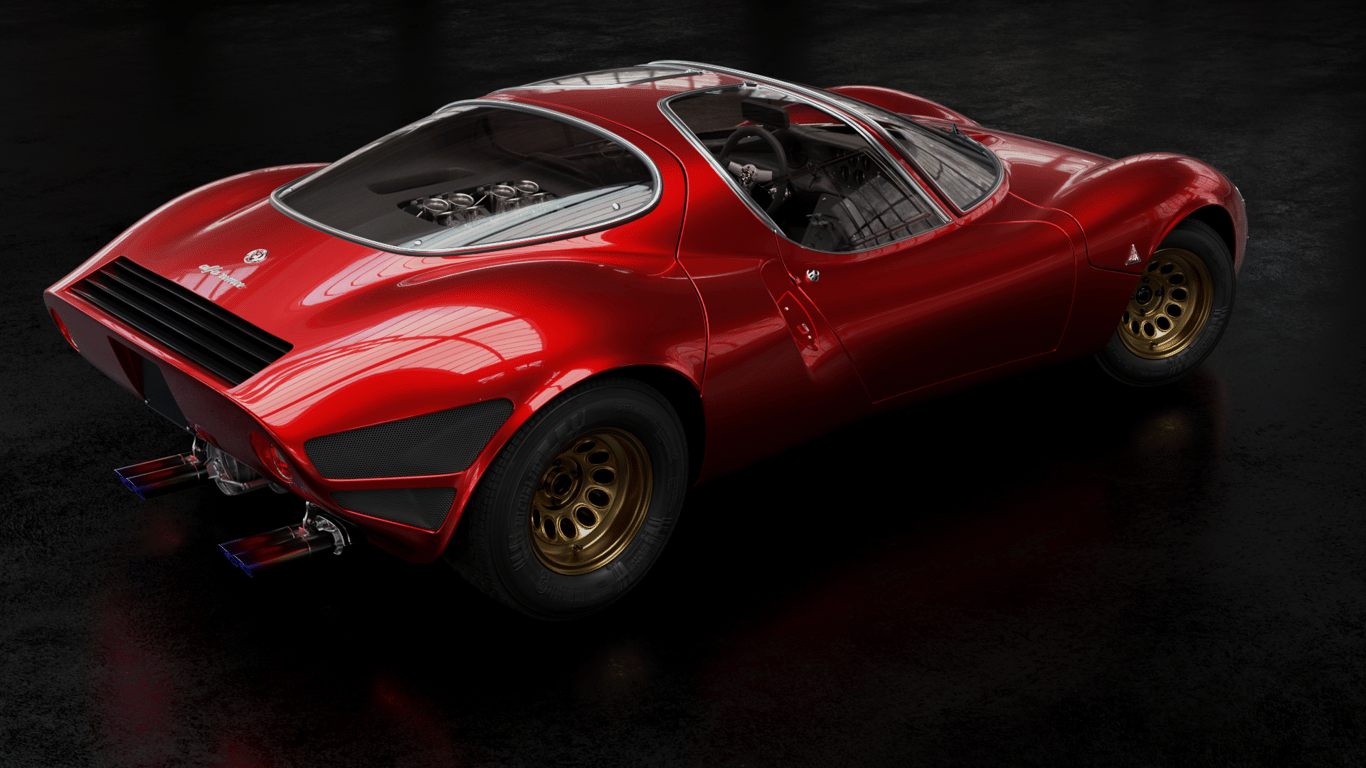 ALFA ROMEO 33 MODELING