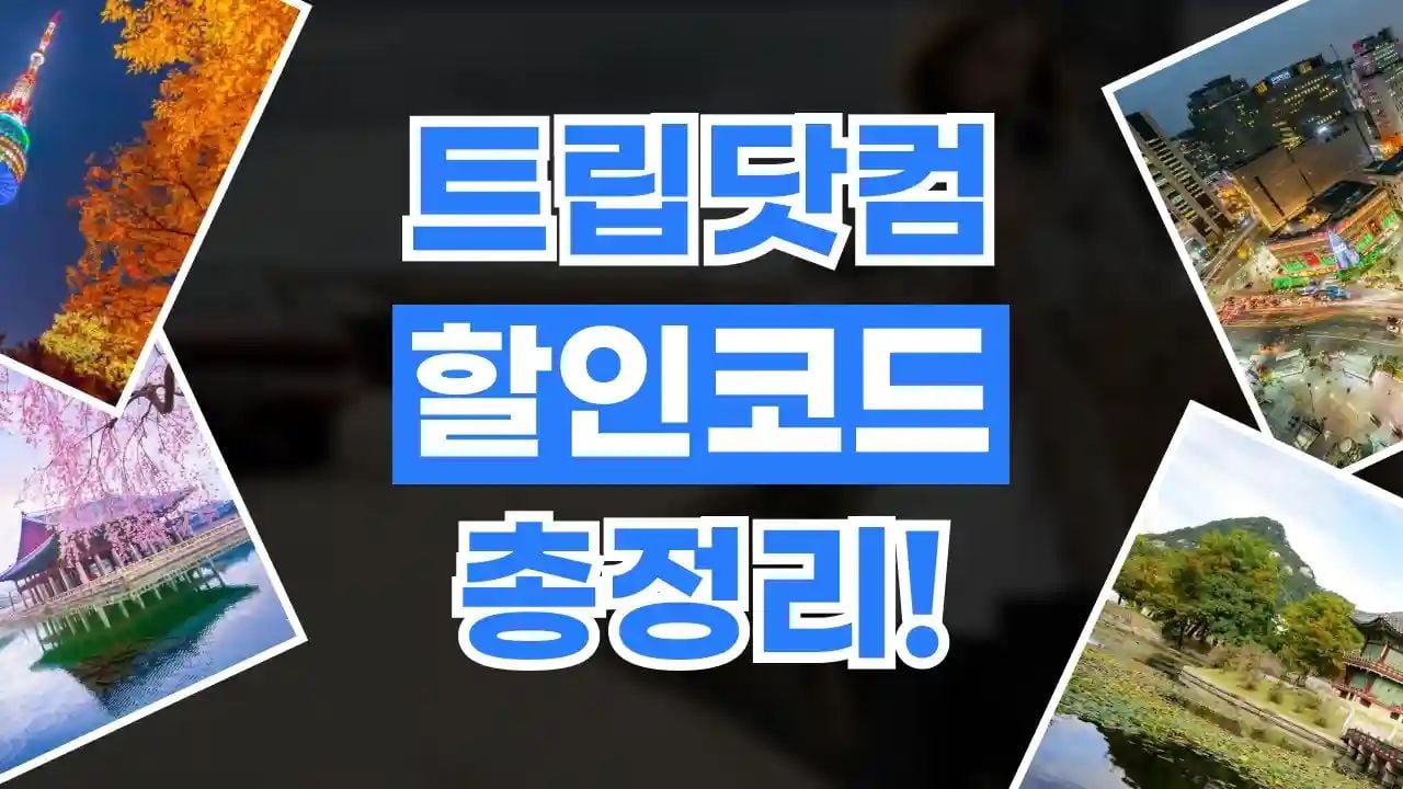 트립닷컴 할인코드 8월