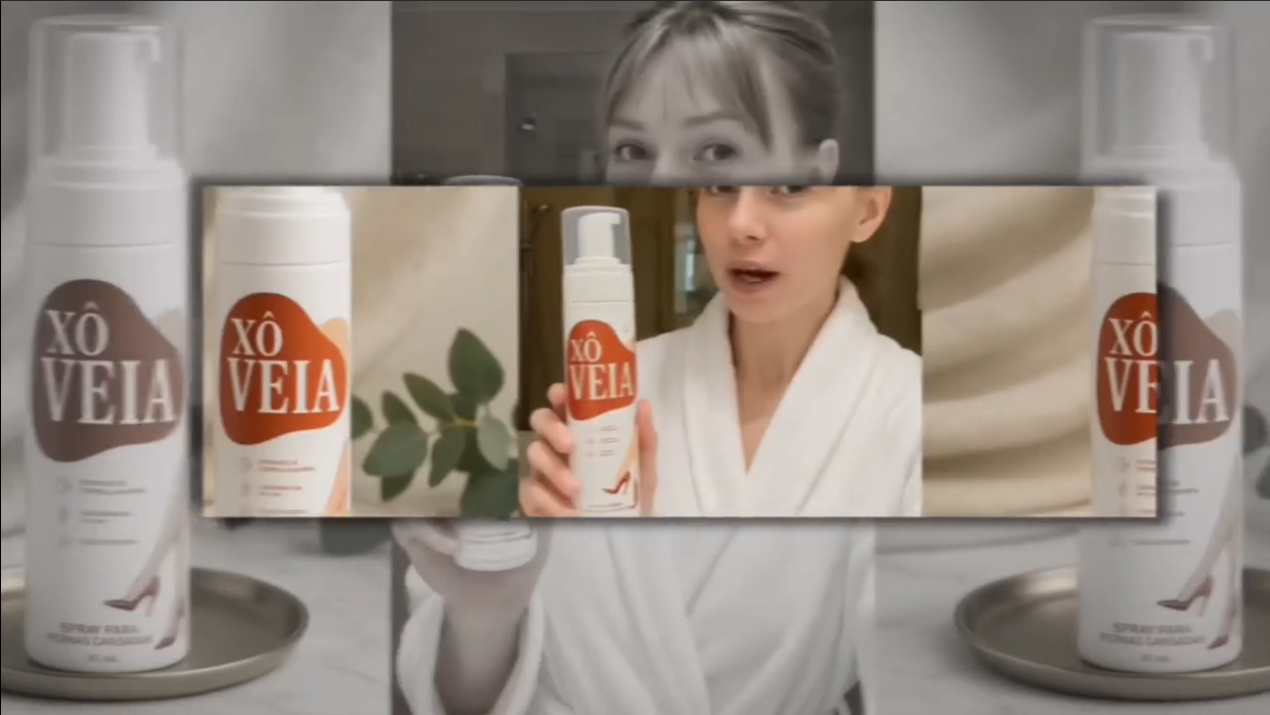 Espuma Caseira - Spray Xô Veia