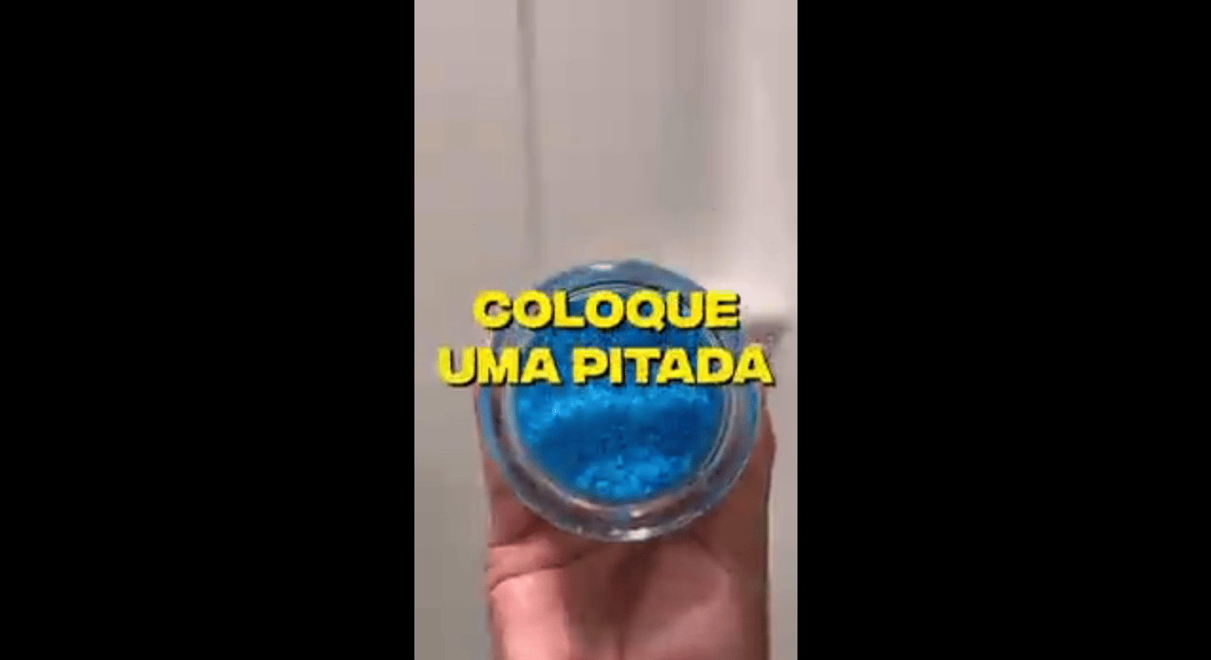 Uro Testom (Truque do Sal Azul)