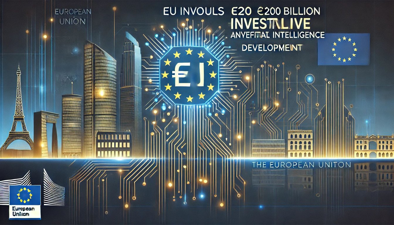 EU Unveils €200 Billion InvestAI Initiative to Propel Artificial Intelligence Development