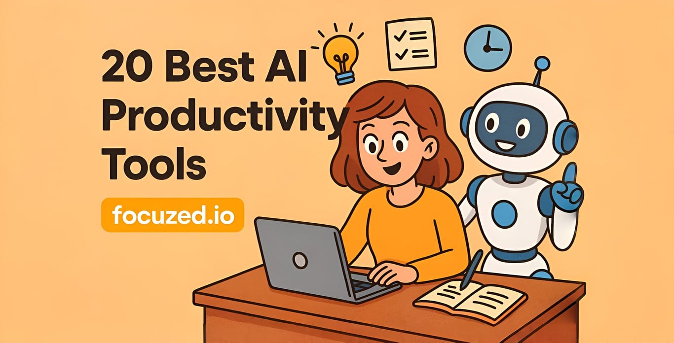 20 Best AI Productivity Tools & Apps to Supercharge Your Workflow